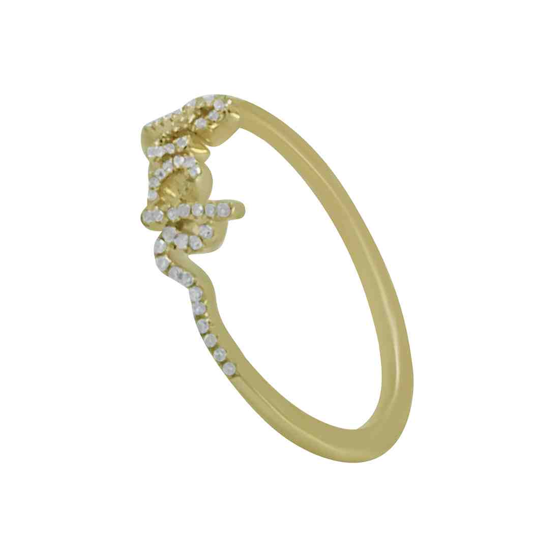 Diamond Twist Ring LR11159A